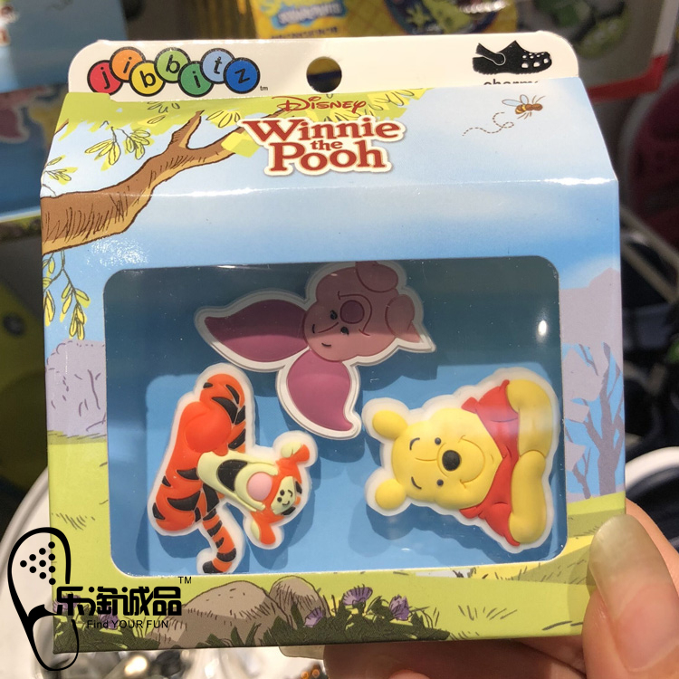 2020 New Crocs Shoe Charms Genuine Crocs Shoe Decorations Winnie the Pooh Shoe Buckle Crocs Jibbitz