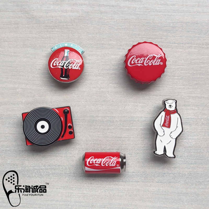 2026 New Crocs Accessories Shoe Charms DIY Metal Coca-Cola Bottle Shoe Decorations Crocs