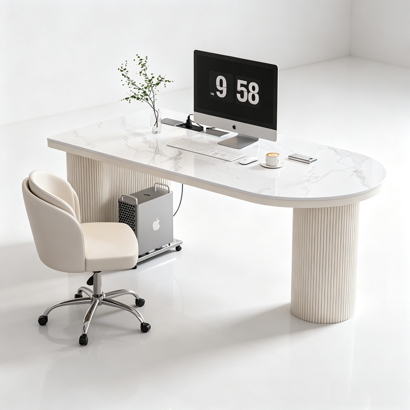 Slate Desk, Living Room, Home Desktop Computer Desk, Boss Desk, Office Desk, Cream-Style Island Table, Medical Beauty Consultation Table Slate Desk, Living Room, Home Desktop Computer Desk, Boss Desk, Office Desk, Cream-Style Island Table, Medical Beauty Consultation Table