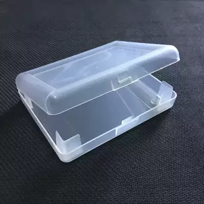 Large size playing card plastic box pp transparent card box parts accessories jewelry travel storage box
