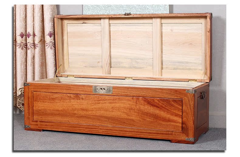 Motai Elm Box Thicken Full Thơm Elm Gỗ Khắc Vali Lưu trữ Lưu trữ Tranh Tây Tạng và Hộp thư pháp - Cái hộp hộp gỗ