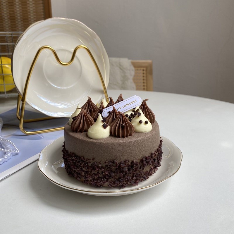 Foreign Trade Surplus High-End Luxury Gold-Rimmed Pearlescent Glaze Ceramic Plate Dessert Snack Small Plate Tabletop Bone Dish Foreign Trade Surplus High-End Luxury Gold-Rimmed Pearlescent Glaze Ceramic Plate Dessert Snack Small Plate Tabletop Bone Dish