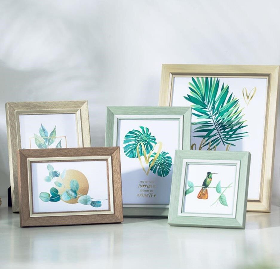 Nordic wall hanging photo frame table 6 six 7 seven 8 inches 10 a4 creative washing photos to map custom made album ornaments