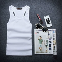 Kagura 靓 Quần áo nam Áo không tay cơ sở cotton kinh doanh quý ông mồ hôi vest vest thể thao áo ba lỗ nam