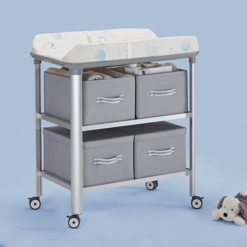 chocchick chick diaper table newborn baby care Table baby massage touching multifunctional storage