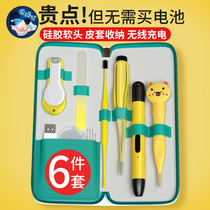 Special tools for childrens ears silicone ear scoop baby earwax ear poop glowing baby baby ear artifact