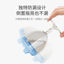 Baby food grade plastic goblet Cup Milk Cup with scale children anti-drop learning Cup drink juice cup