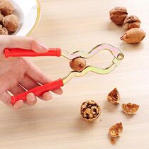 Multifunctional thickened walnut clip peeling walnut tool stripper pecan pliers nut hazelnut metal peeler