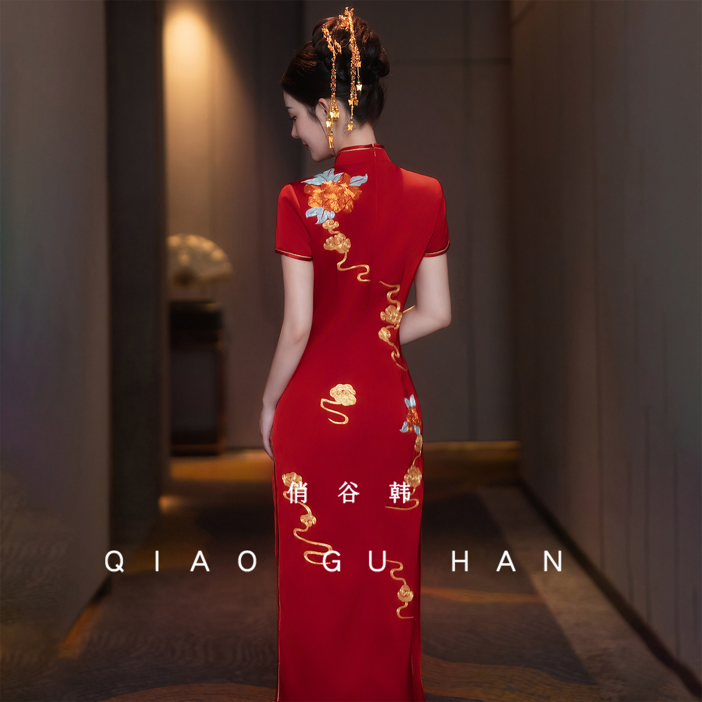 Одежда Cheongsam Xiuhe, новинка 2025 года, летняя свадебная тонкая китайская одежда для помолвки, одежда для тостов в китайском стиле, платье с драконом и фениксом