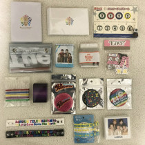 ARASHI New surrounding Lanxuo LOVE landscape digital weak Wins Mirror photo album sticker badge hand with colored pen