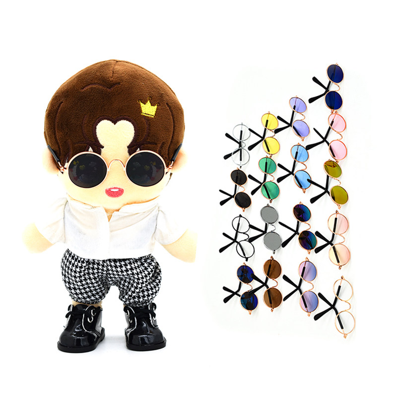 Spot cotton doll 15cm20cm tabblythe doll glasses sunglasses props 100 matching pieces