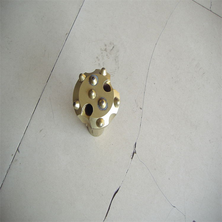 Subhole drill down-hole drill-head percussion with underhole column teeth drill bit