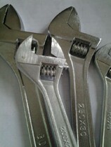 All steel adjustable wrench active wrench live wrench open wrench special price 6 8 10 12 inches