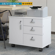 Cashier desk small cupboard shop small with lock desk drawer computer style minimalist easy and short solid wood storage original