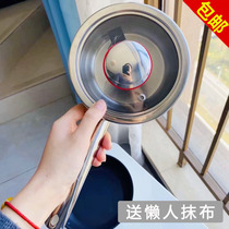 Foreign trade 15cm ultra-thick stainless steel small milk pan Thickened Bubble Noodle Pan Single Pot Kitchen Home Dessert Pan