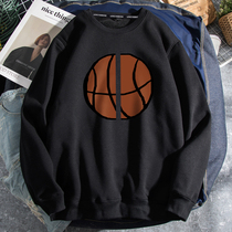 Sweater mens tide ins loose crew neck trend wild new 2021 autumn basketball spring and autumn item tide brand long-sleeved