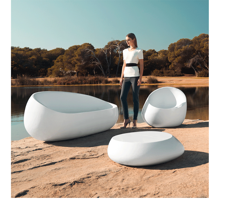 BoDreamer thiết kế sáng tạo đồ nội thất đá longue ghế đá ghế FRP ghế ngoài trời - Đồ nội thất thiết kế ghế tựa