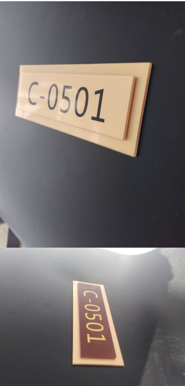 Màn hình acrylic In HD Tầng Phòng Signage Khách sạn Khách sạn Cộng đồng Số nhà máy Nhà máy Tùy chỉnh - Thiết bị đóng gói / Dấu hiệu & Thiết bị