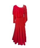 Новое современное танцевальное платье для женского национального стандартного танцевального танце