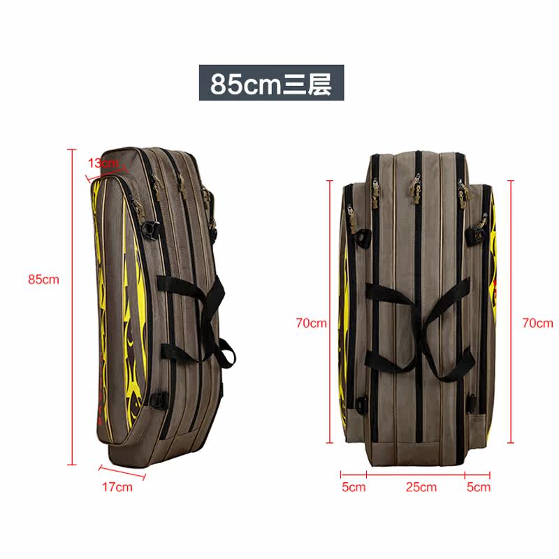 Fishing gear SEA ROD BAG FISHING BAG BIG BELLY BAG FISH WITH FISH ROD BAG TWO LAYERS OF THREE LAYERS OF FISHING BAG