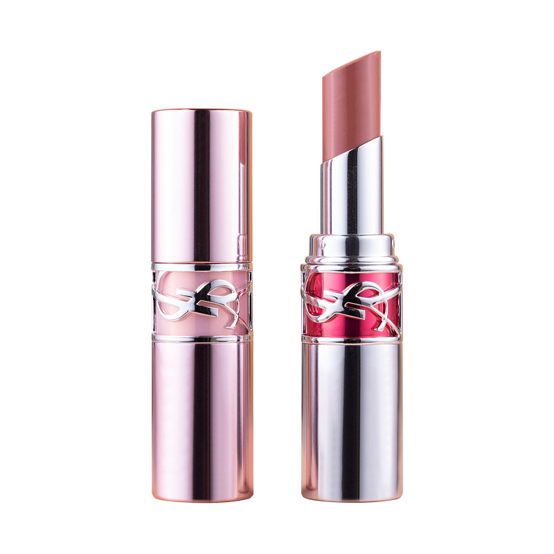 黄皮姐妹闭眼入！YSL粉圆管润唇膏显白不拔干，涂一次美一整天_唇膏_