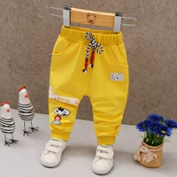 Брюки щенячьи желтые