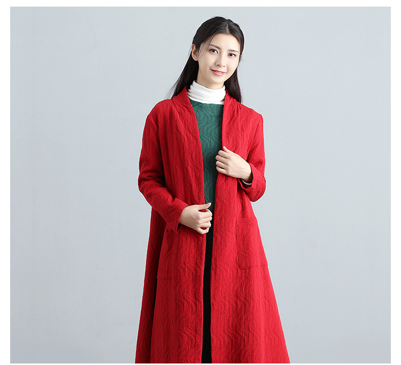 Trench pour femme en Coton en Chanvre - Ref 3228151 Image 17
