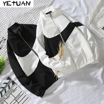 2021 spring jacket mens sunscreen clothes ins net red pilot stormtrooper jacket summer wear couple sportswear