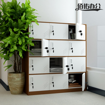  Color locker Student classroom school bag cabinet Kindergarten toy storage cabinet Dormitory swimming pool with lock locker