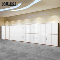 Steel six-door employee locker Gym bathroom locker Beauty salon change wardrobe Dormitory with lock storage cabinet