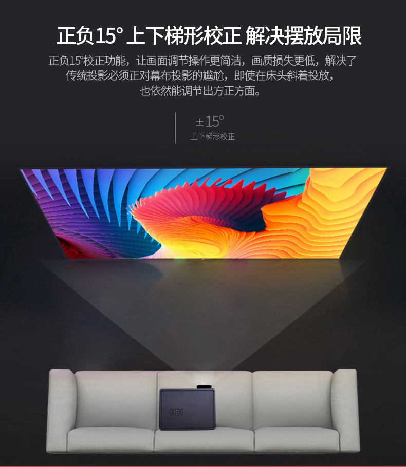 轰天 炮 led-96H + máy chiếu văn phòng wifi không dây điện thoại di động HD 1080p máy chiếu rạp chiếu phim - Máy chiếu