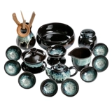 Чайный сервиз, комплект для домашнего использования, керамический заварочный чайник, чайная чашка, чай