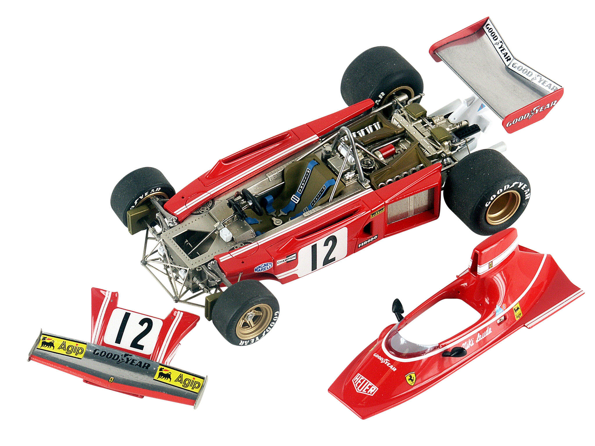 TAMEO 1/43 FERRARI 312 B3 GP Olanda 1974 TMK355