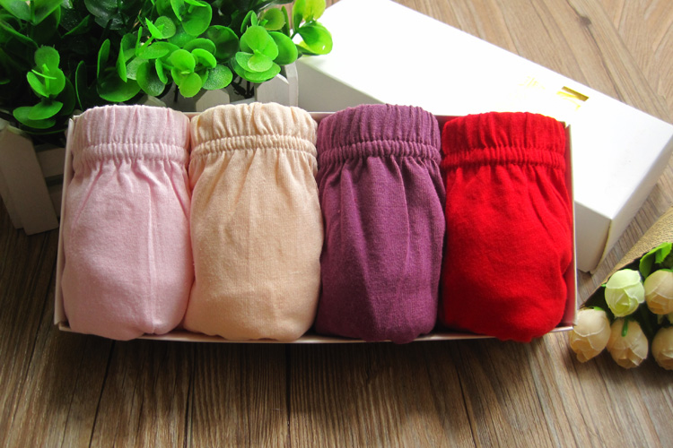 Ông già quần sịp màu đỏ nam cộng với phân bón tăng eo cao Nữ trung niên màu đỏ lớn tuổi thọ quần lót ngắn đồ lót hàng hiệu