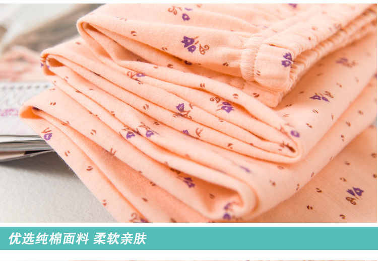 3 quần nữ dài quần trung niên cotton cao eo cotton cotton cũ bà già quần ấm quần ấm thu đông nam
