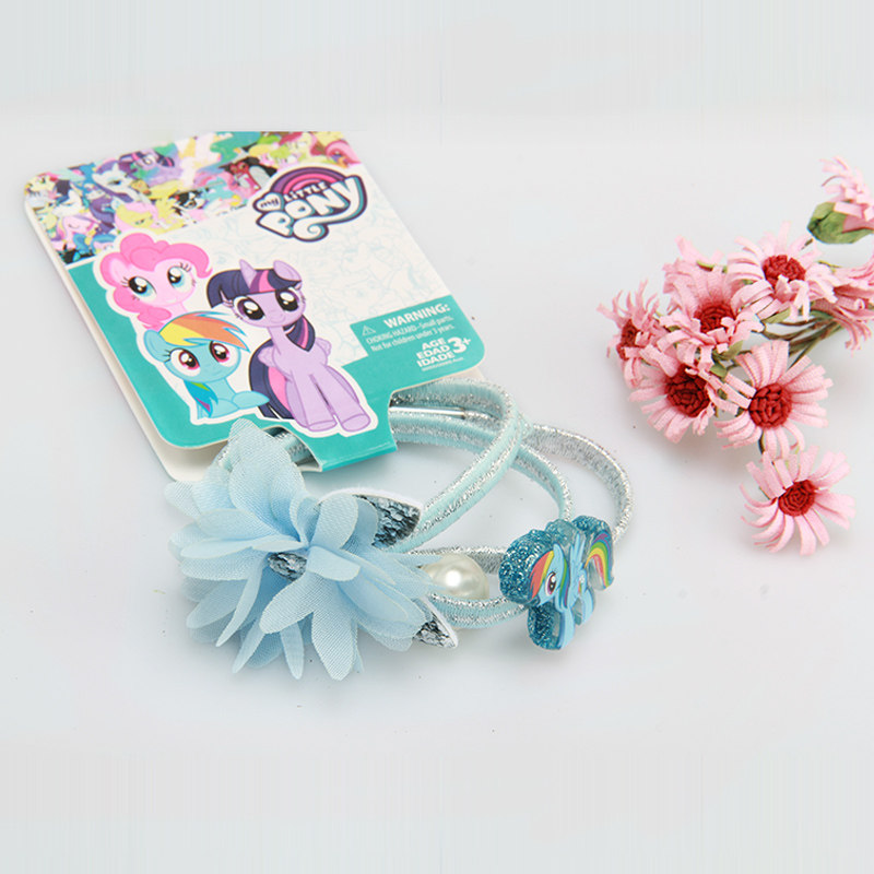 小马宝莉发饰儿童头饰发夹长尾飘带假发辫子皮筋发绳发圈头花