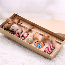 (Courtesy Kit) Unsmothered theorizer grinders small mice resistant to biting and teasing cat sticks self-hi-ball young cat toy supplies suit