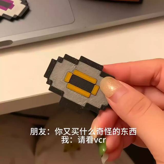 Minecraft Redstone Music Box Record Player Rechargeable Bluetooth Connection Interior Speaker High Fidelity Game Peripheral