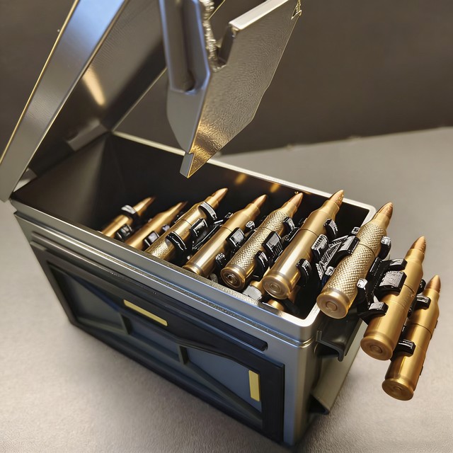 Delta Force Ammunition Supply Box Game Peripheral Physical Model Figurine Cosplay Prop Display Item Usable Box
