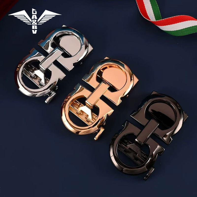 Ga&Bv High-End Alloy Belt Buckle Men's Automatic Buckle Clasp 3.5cm Versatile Belt Buckle