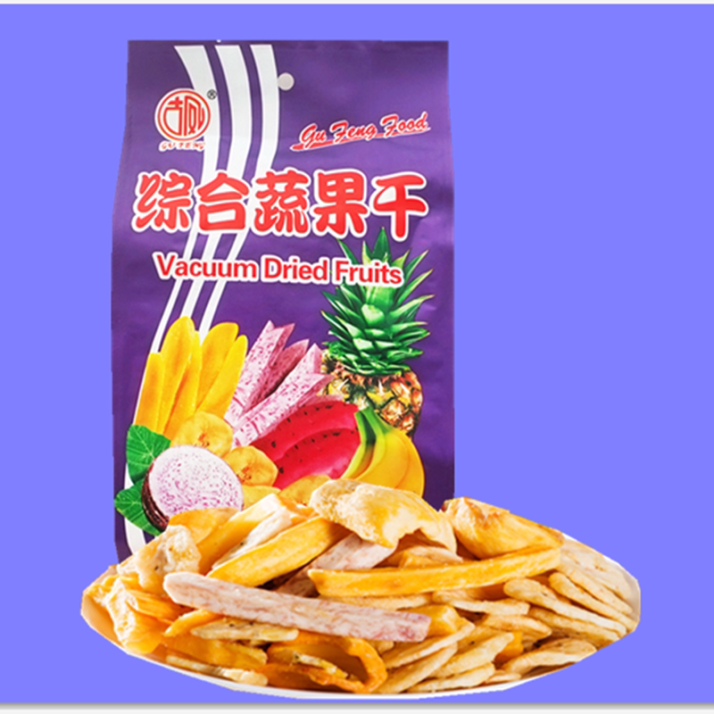 Yunnan Gufeng 150g * 2 packs of integrated fruits and vegetables dry snacks open bag ready-to-eat casual small snacks integrated fruit dry