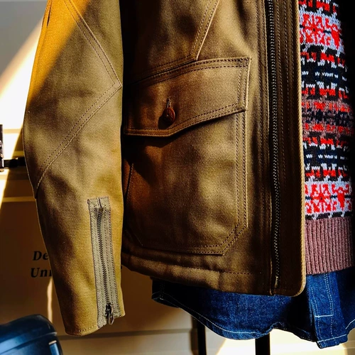 Ретро флисовая удерживающая тепло хаки зеленая куртка, в американском стиле