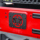 Подходит для Jeep Jeep Wrangler JK/JL задняя дверь багажника модифицированный воздухозаборник защитная крышка запасное колесо держатель номерного знака аксессуары mini 3
