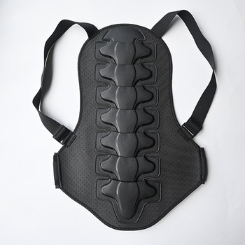 Extended inner and outer wearing back armor cycling back protector