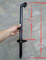 Taiwan Lida folding handlebar vertical tube aluminum alloy tooth riser is not adjustable 25 4 caliber