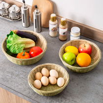 Nordic fruit plate creative living room coffee table household European fruit basket simple modern iron snacks dried fruit pot