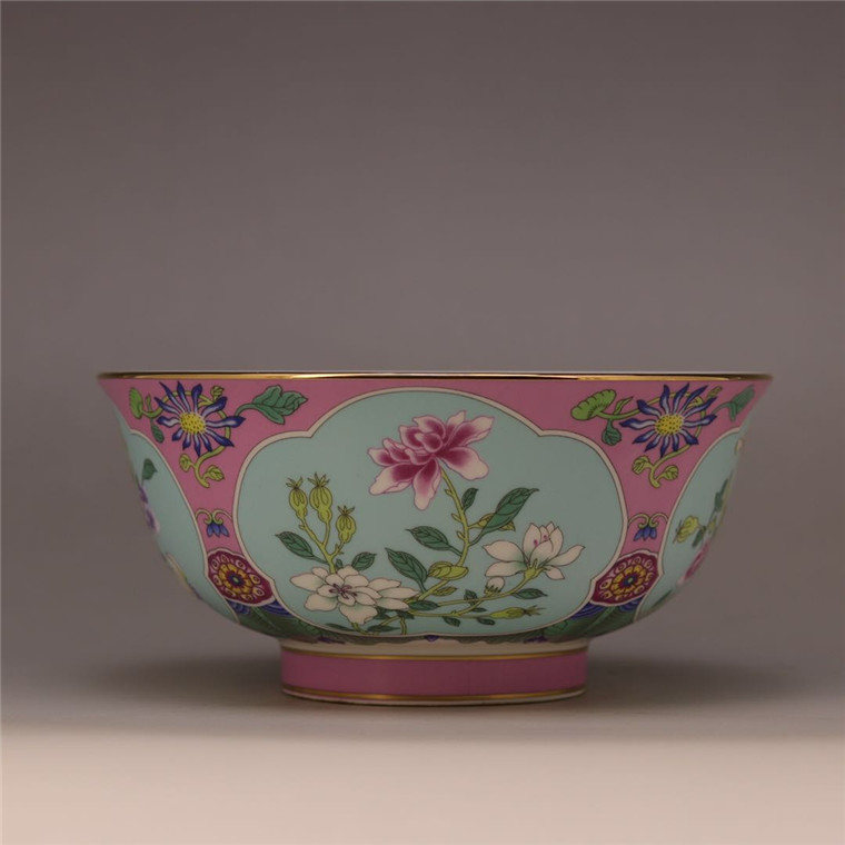 景德镇建国瓷厂制黄釉堆白堆雕花鸟花瓶厂货老瓷器古玩收藏