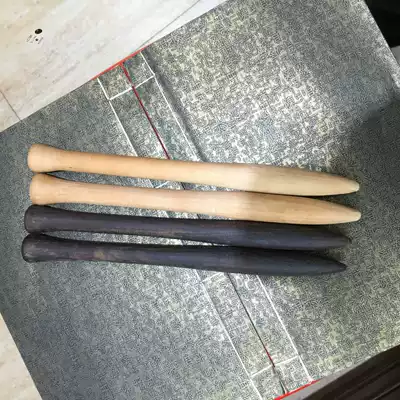 Wushe handmade custom solid wood ebony drumstick Taoist drum set supplies Drumstick log color Mahogany Special offer