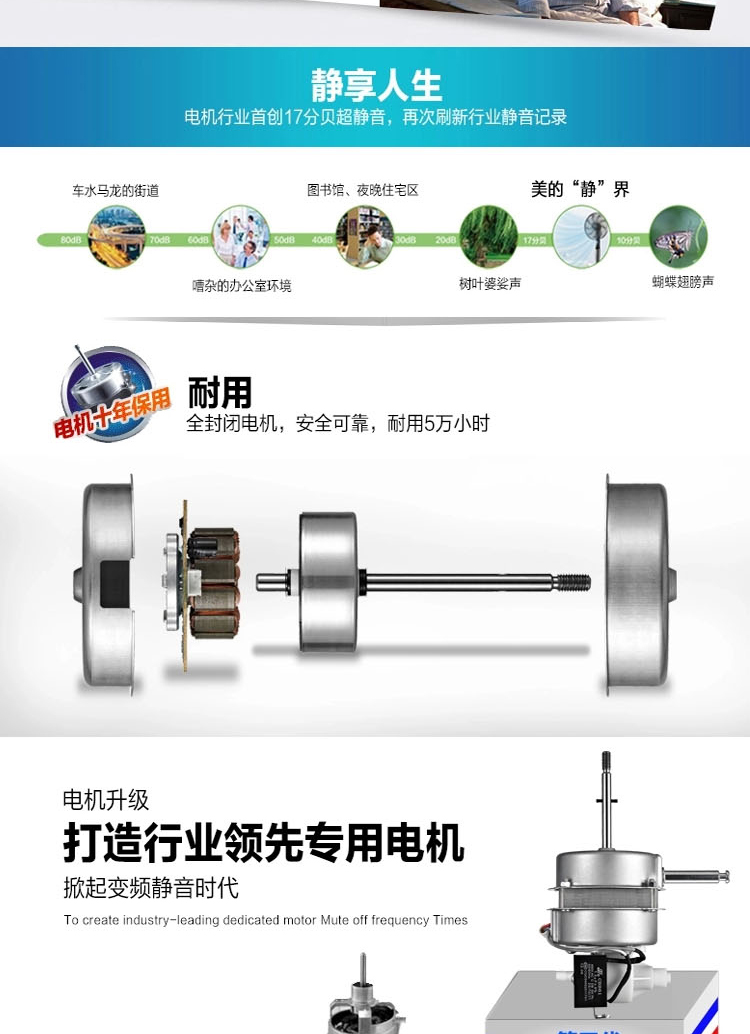 Midea (midea) Biến tần điều khiển từ xa FS40-15BR Quạt quạt sàn cực êm - Quạt điện quạt điều hòa daichi
