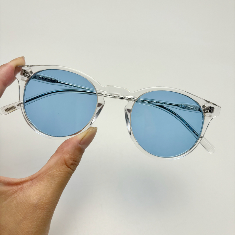 Oliver Peoples5183 Sunglasses Female Retro Small Round Frame Sunglasses Male Trendy Transparent Driving Polarized Glasses